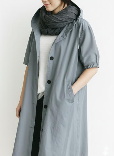 Lune London | Hooded Trench Coat