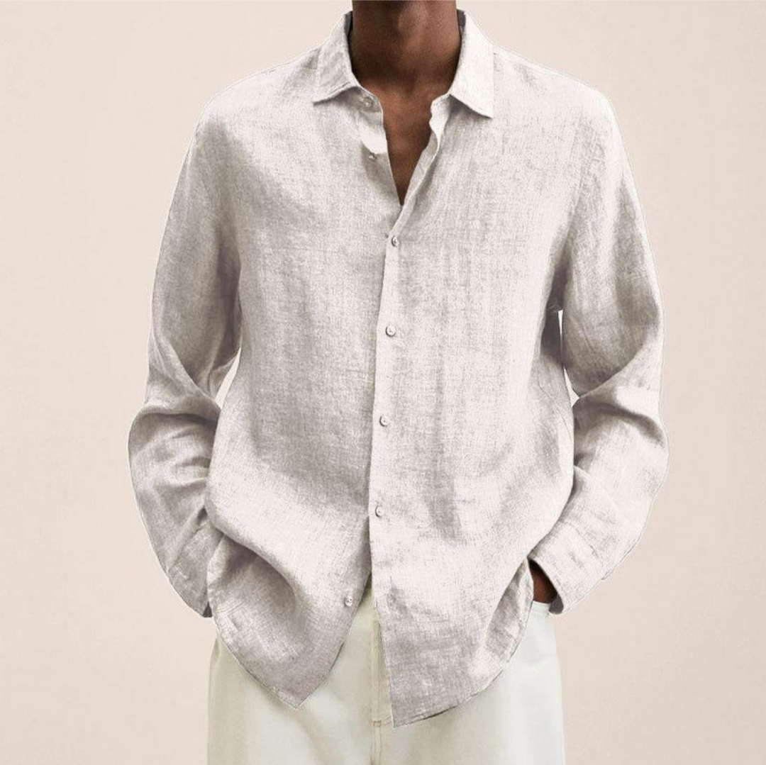Lune London | Linen shirt for men Long