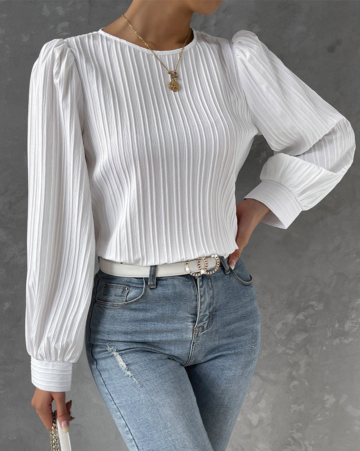 Lune London | Elegant shirt with round collar