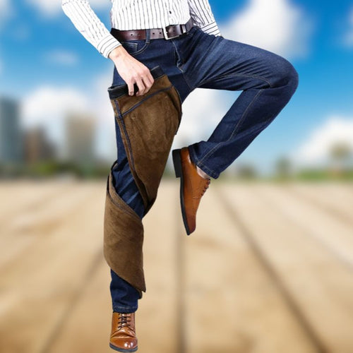 Lune London | LOUIS | Fashionable warmth with FREEZEFRAME DENIM | Winter pants for men with Bulu