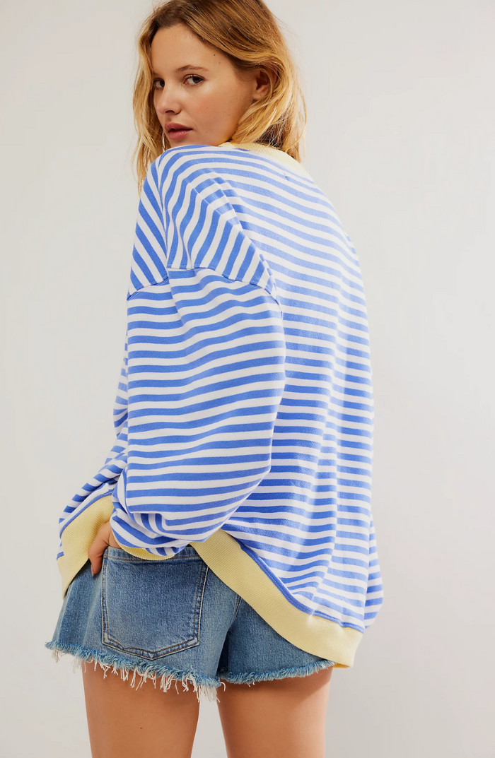 Lune London | Striped Oversized Sweater