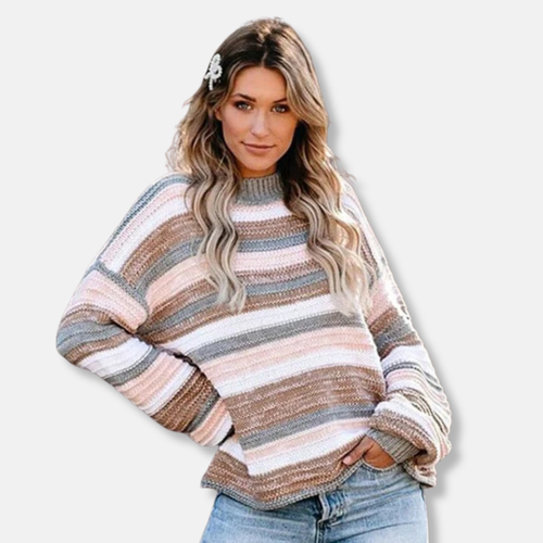 Lune London | Knit sweater - Soft knit - Oversize fit - Round neckline - Long sleeves