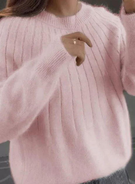 Lune London | Fluffy Cashmere Knit Sweater