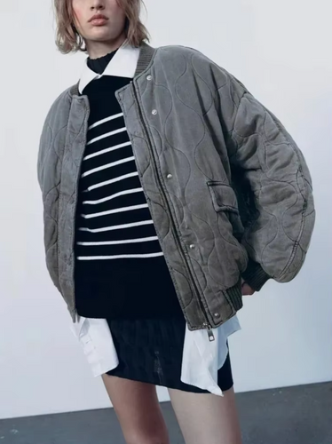 Lune London | Cotton Jacket with Round Collar
