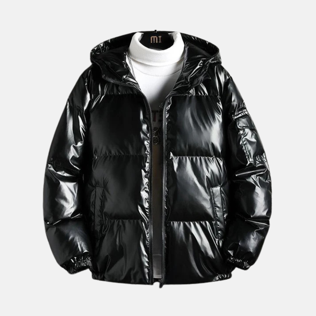 Lune London | Puffer jacket - Woven - Plus size cut - With hood - Quilted - Water-repellent