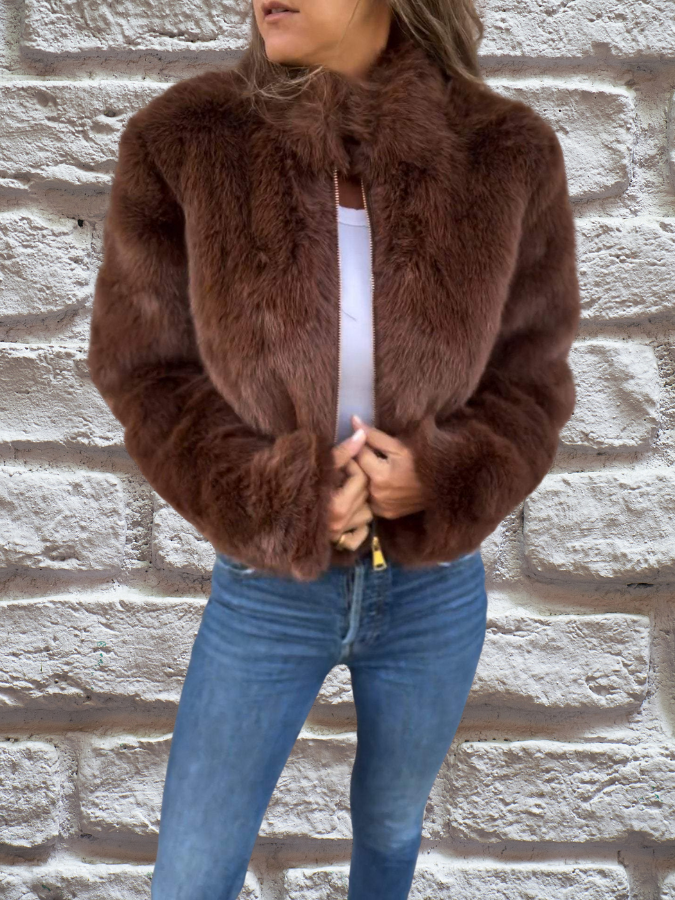 Lune London | Women's Velvet Jacket Soft Plush Fabric