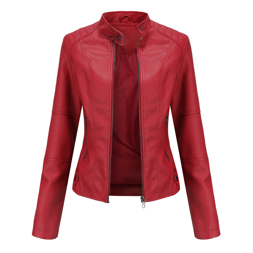 Chic und Stil | Women's Leather Motorcycle Jacket - Style Meets Adventure