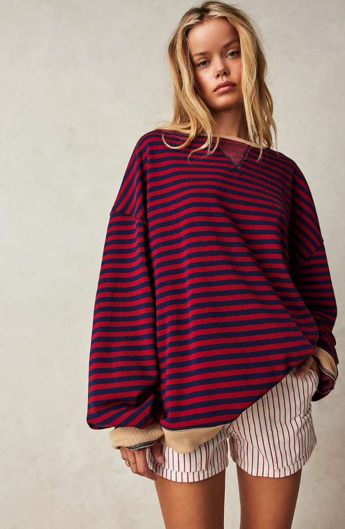 Lune London | Striped Oversized Sweater