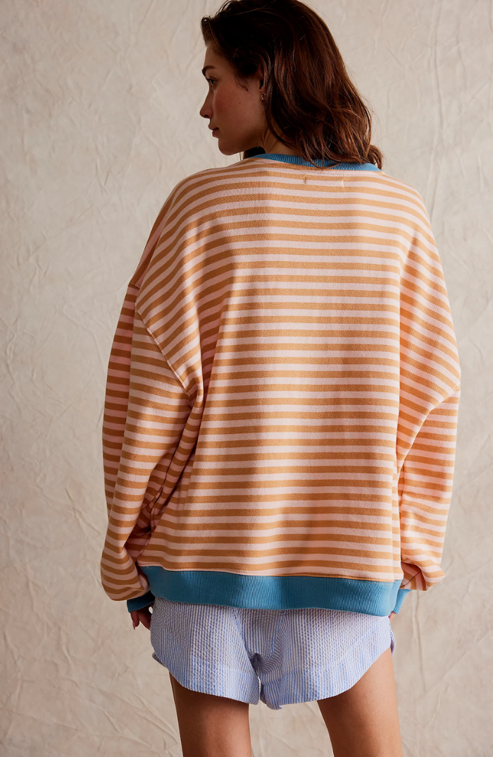 Lune London | Striped Oversized Sweater