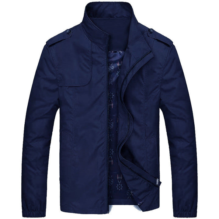 Lune London | Slim Fit Leisure Jacket - Windproof Transitional Jacket with High Collar and Pockets, Modern Design for Everyday and Outdoor Activities