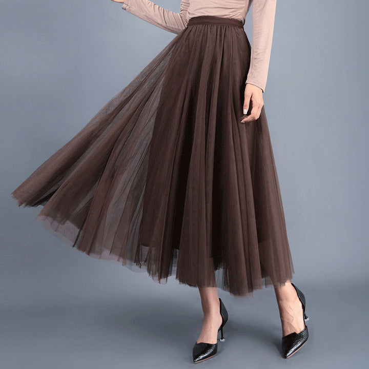Lune London | Longer Softer Tulle Skirt with High Waist and Slim Fit