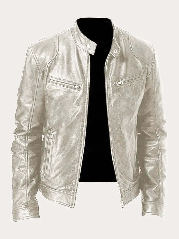 Lune London | Men's Classic Leather Jacket