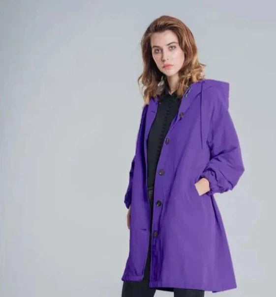 Lune London | Oversized Hoodie Windbreaker Rain Jacket