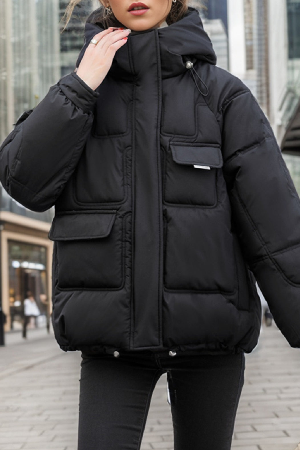 Lune London | Insulated Cargo Puffer Jacket