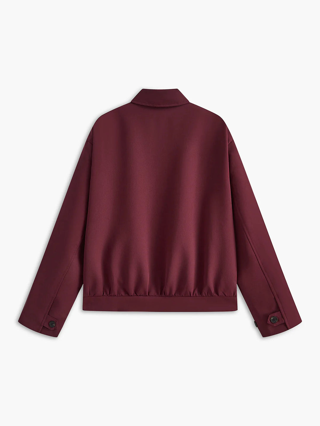 Lune London | Reversible Zipper Burgundy Jacket