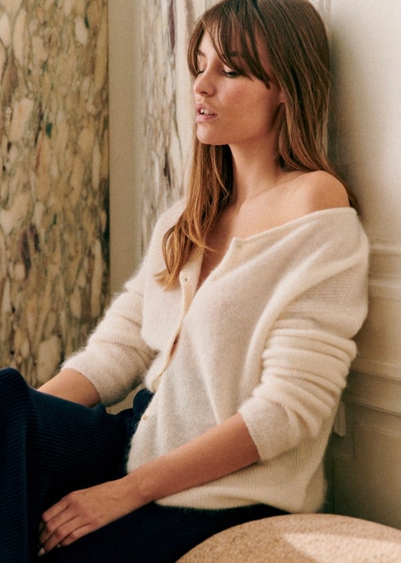Lune London | Cozy chunky knit cardigan sweater
