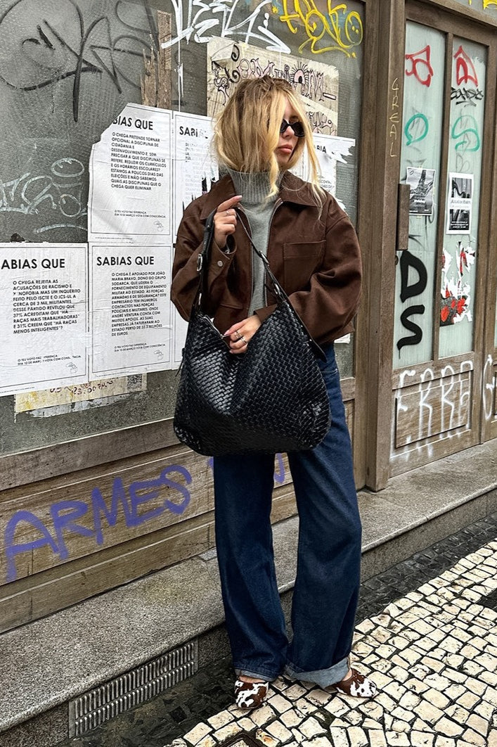 Lune London | Suede Oversized Vintage Jacket