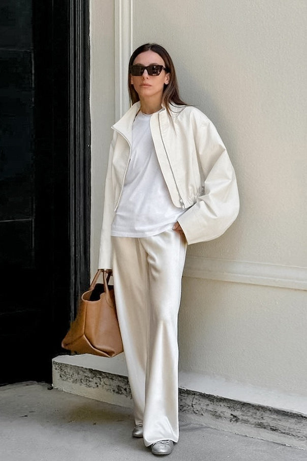 Lune London | Minimalist White Trench Coat