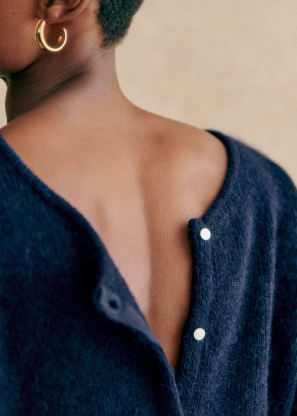 Lune London | Cozy chunky knit cardigan sweater