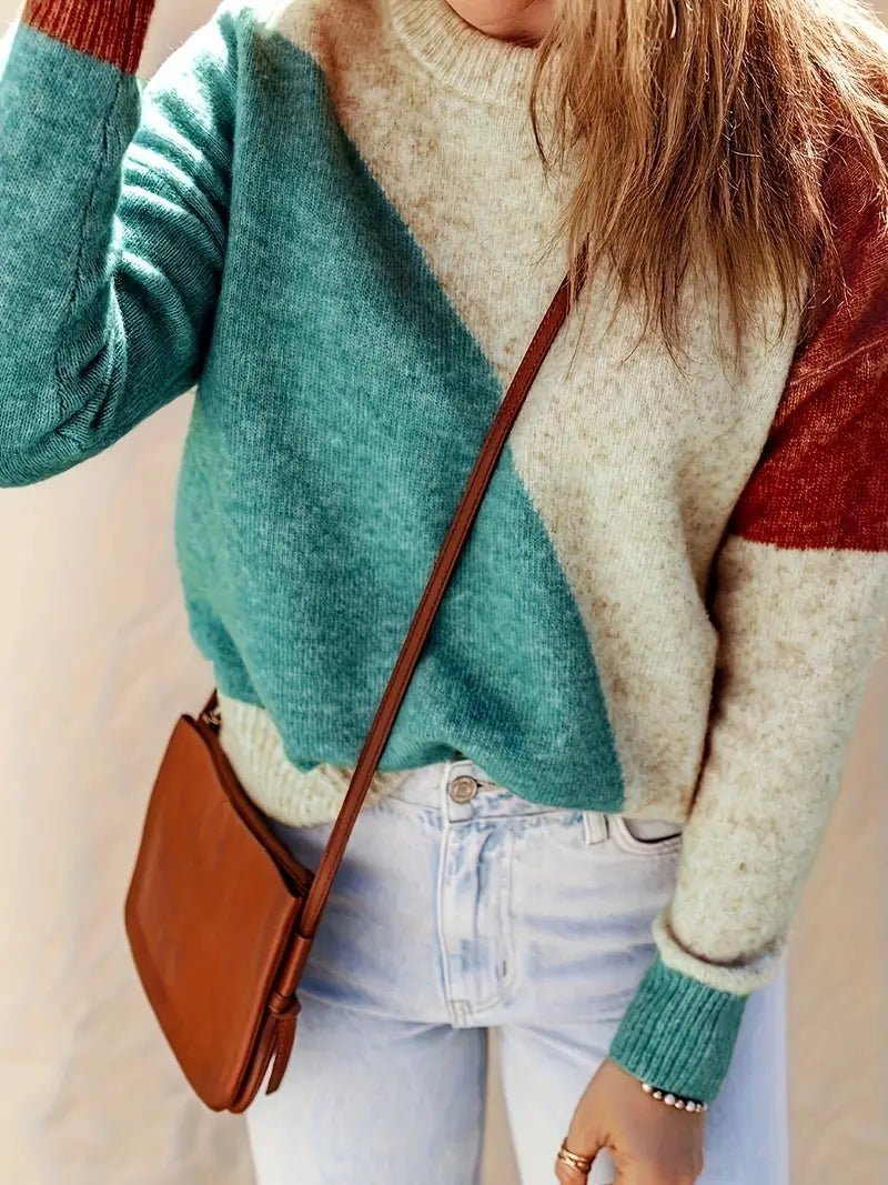 Lune London | Color Block Sweater