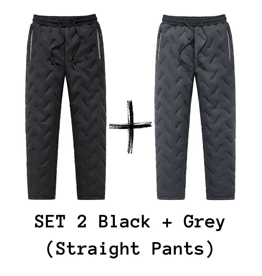 Lune London | Large, windbreaker, warm jogger pants