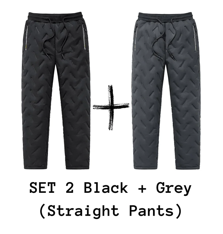 Lune London | Large, windbreaker, warm jogger pants