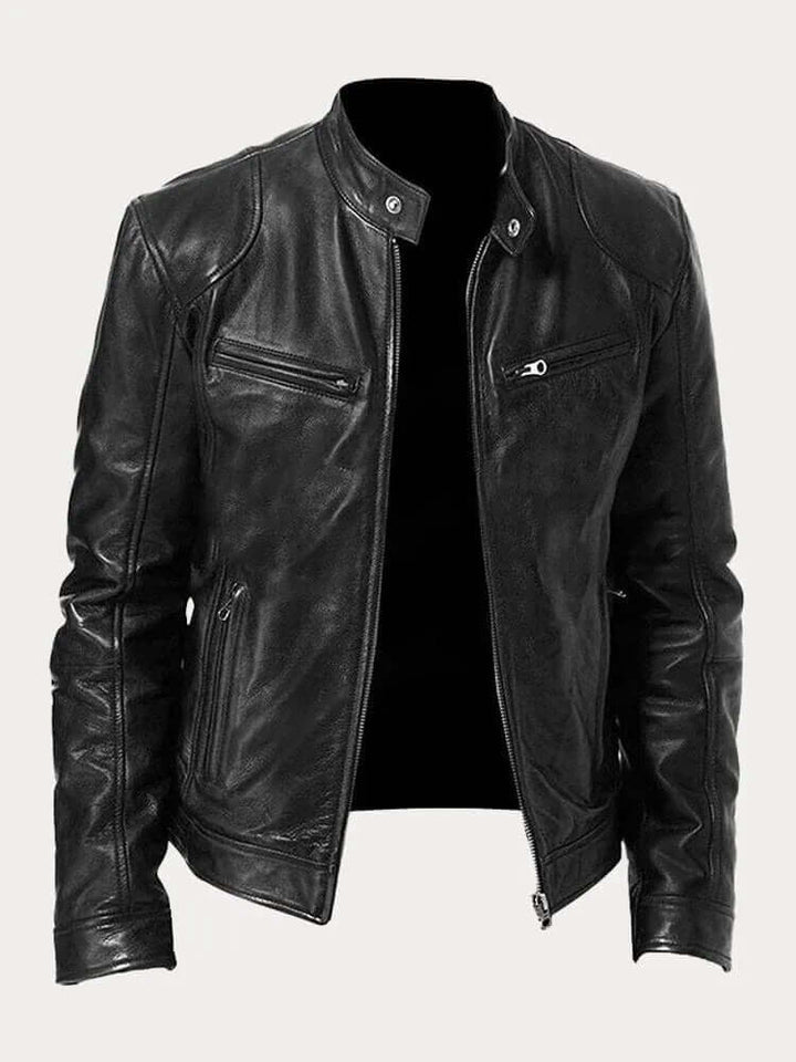 Lune London | Men's Classic Leather Jacket