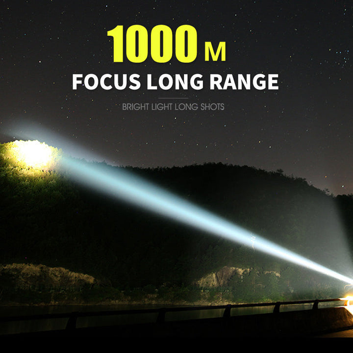 Lune London | High power LED flashlight 30000-5000 Lumens, waterproof