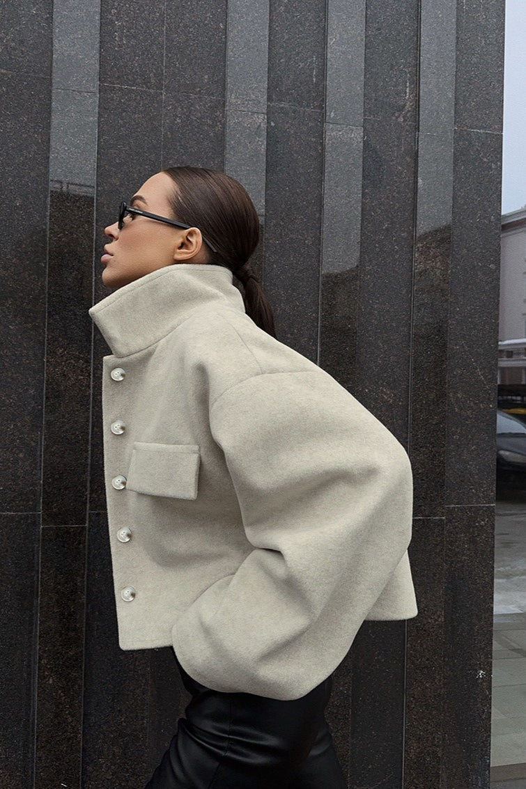 Lune London | Wool Blend Loose Jacket