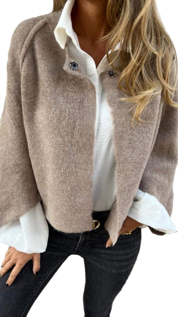 Lune London | Cardigan - Soft knit fabric - Long cut to the thigh - Versatile and comfortable