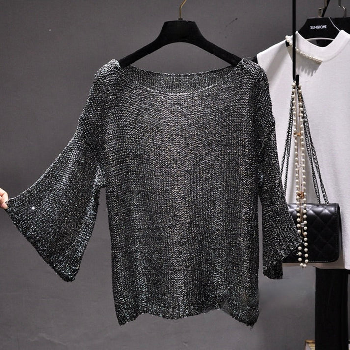 Lune London | Elegant Sequin Sweater