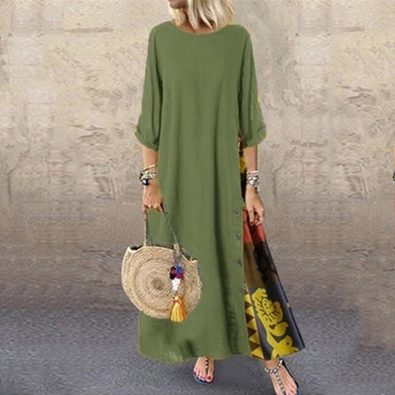 Lune London | Summer dress made of cotton and linen