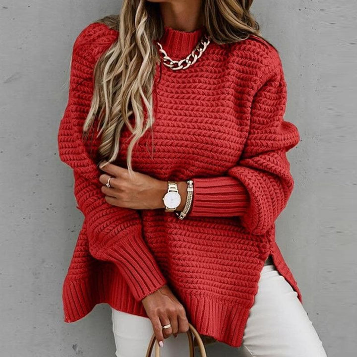 Lune London | Knit sweater - Oversized cut - High neckline - Soft and warm