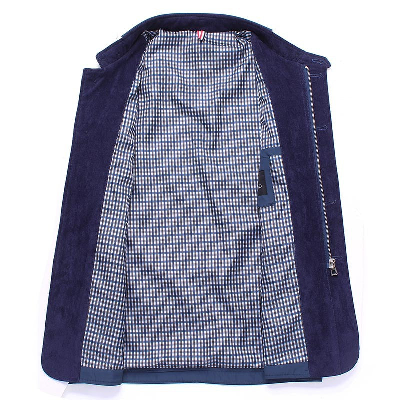 Stylish casual jacket for men with contrasting details Lune London