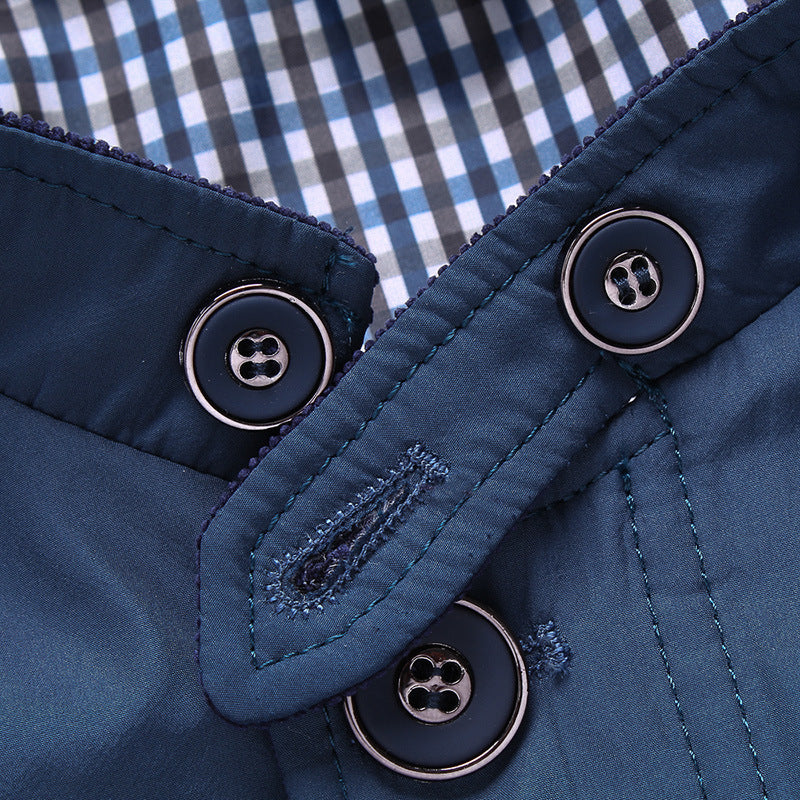 Stylish casual jacket for men with contrasting details Lune London