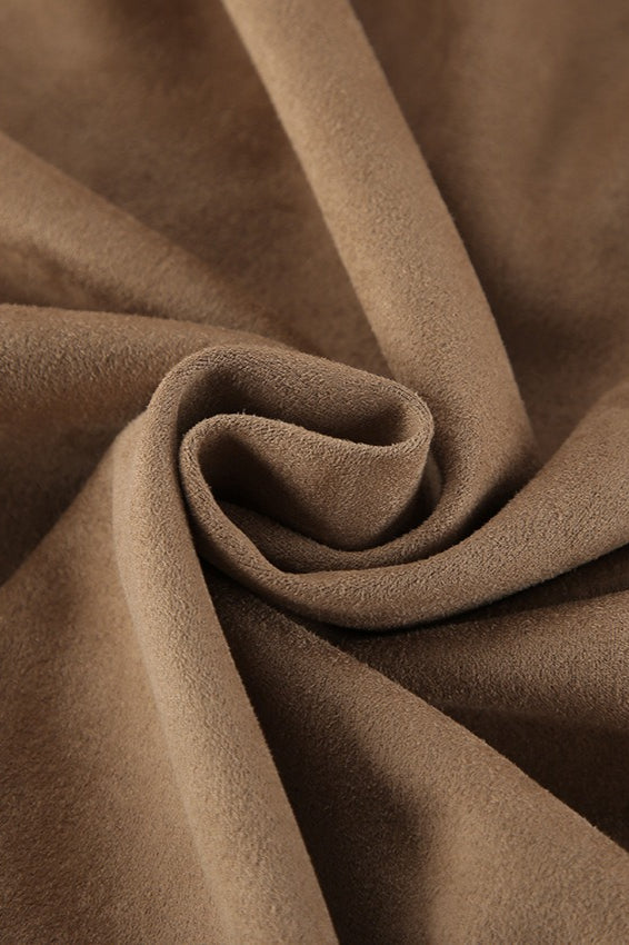Lune London | Khaki Suede Collar Jacket