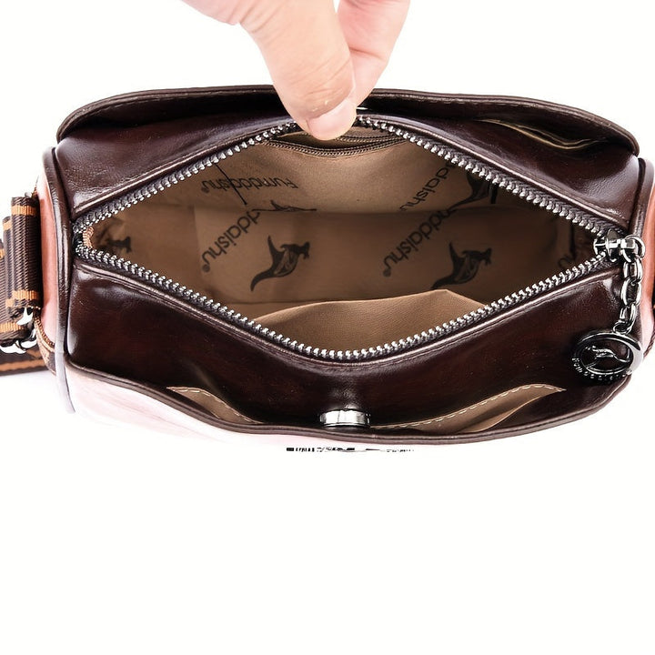 Women’s Elegant Shoulder Bag with Adjustable Strap & Multiple Compartments | Lune London