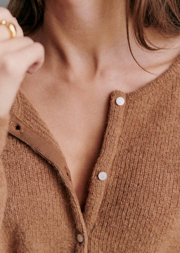 Lune London | Cozy chunky knit cardigan sweater