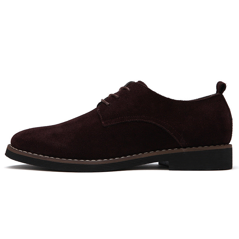 Men's Suede Classic Lace-Up Shoes Chic und Stil