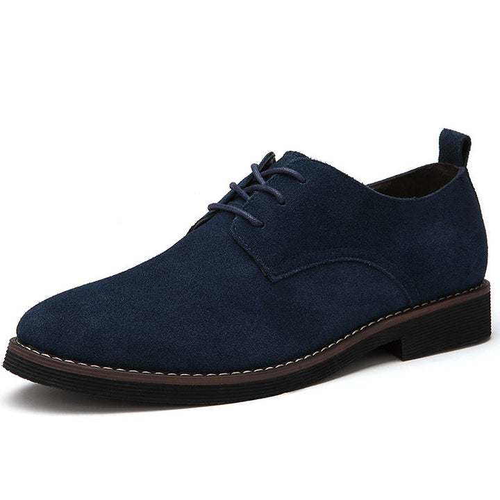 Men's Suede Classic Lace-Up Shoes Chic und Stil