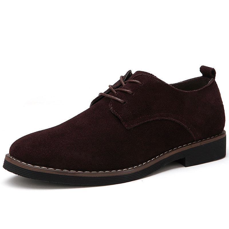 Men's Suede Classic Lace-Up Shoes Chic und Stil