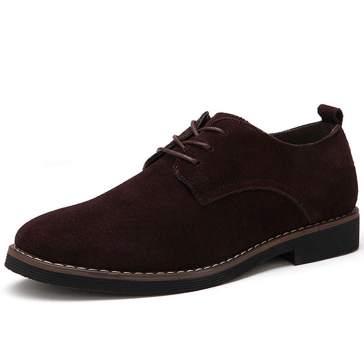 Men's Suede Classic Lace-Up Shoes Chic und Stil