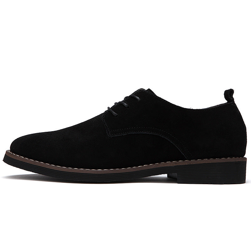 Men's Suede Classic Lace-Up Shoes Chic und Stil