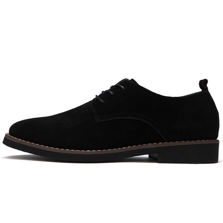 Men's Suede Classic Lace-Up Shoes Chic und Stil