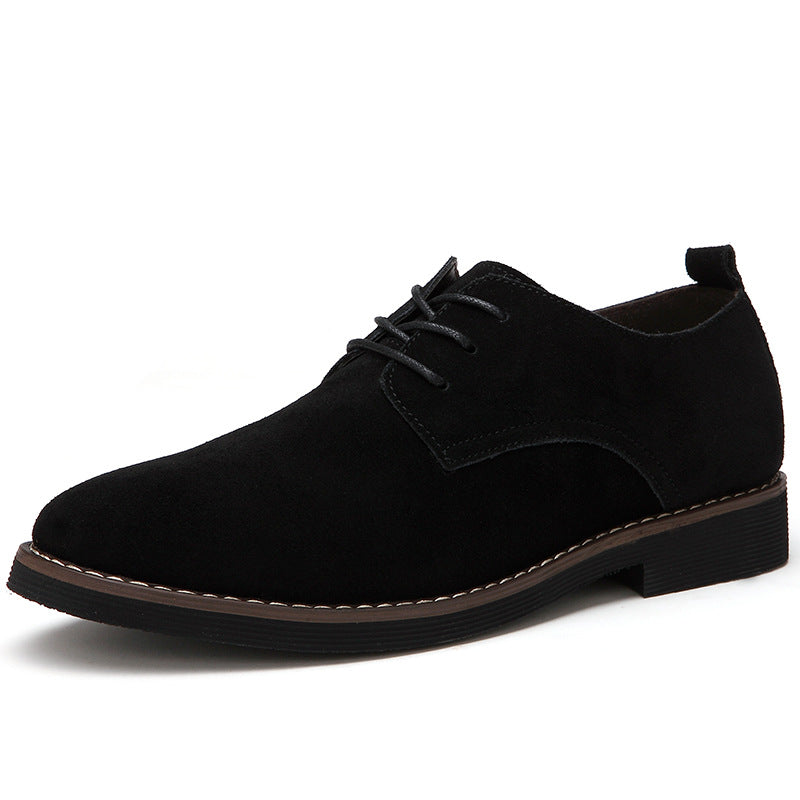 Men's Suede Classic Lace-Up Shoes Chic und Stil