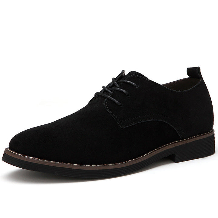 Men's Suede Classic Lace-Up Shoes Chic und Stil