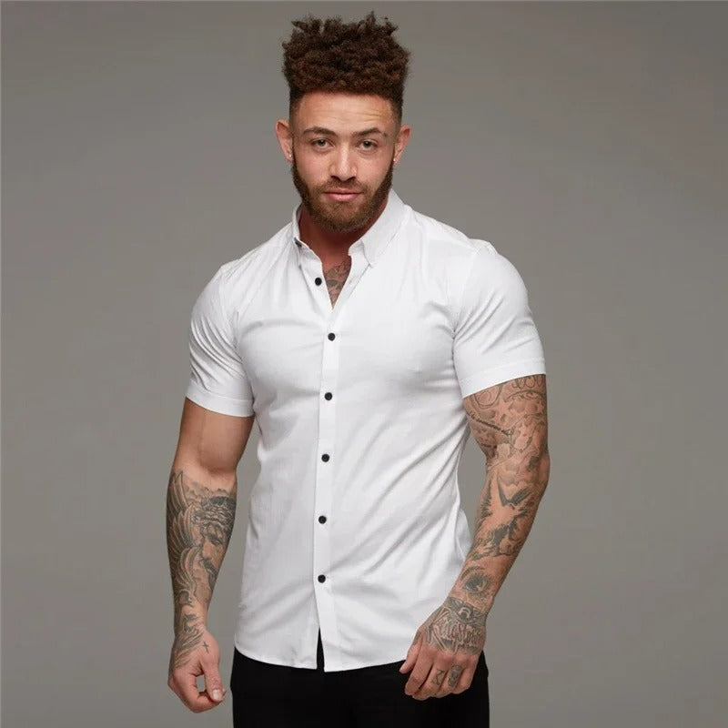 Lune London | Black Lightweight Business Men's Shirt