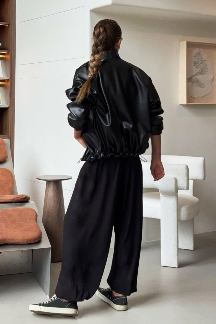 Lune London | PU Leather Motorcycle Jacket