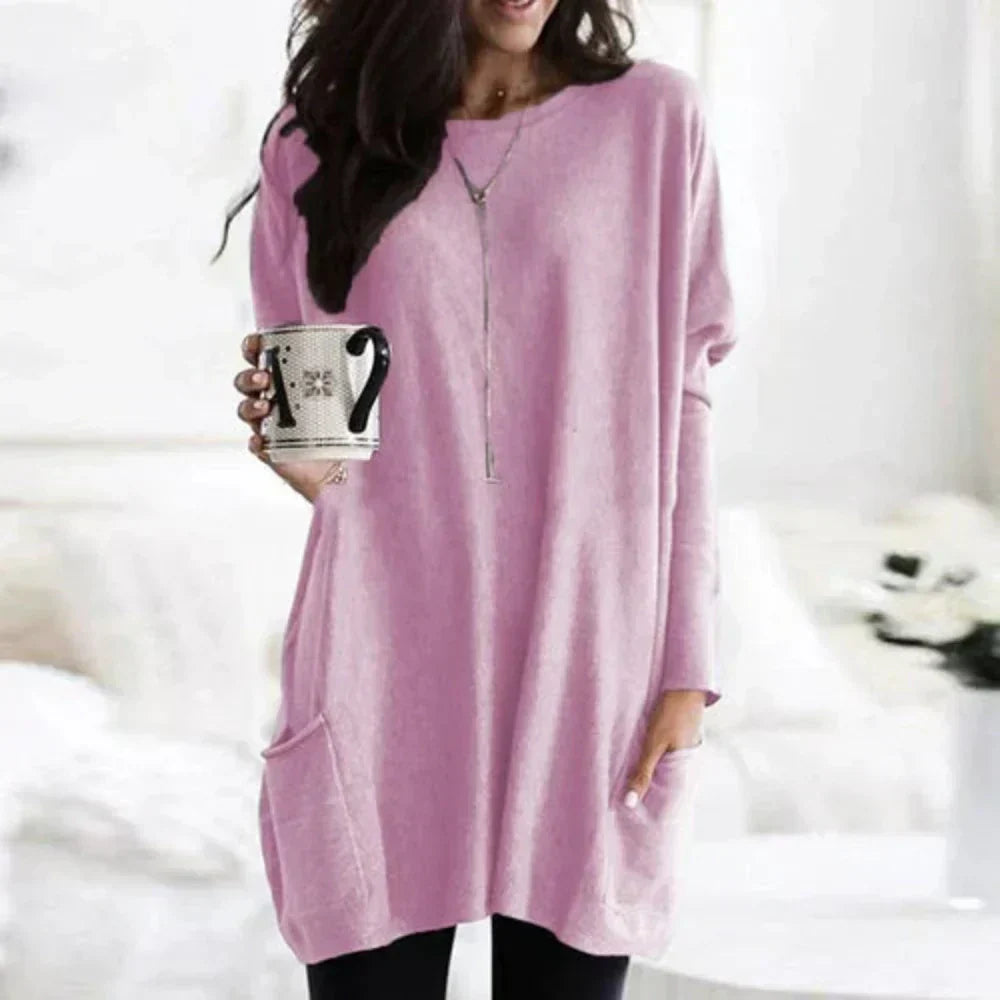 Lune London | Casual Long Sleeve Long Sweater