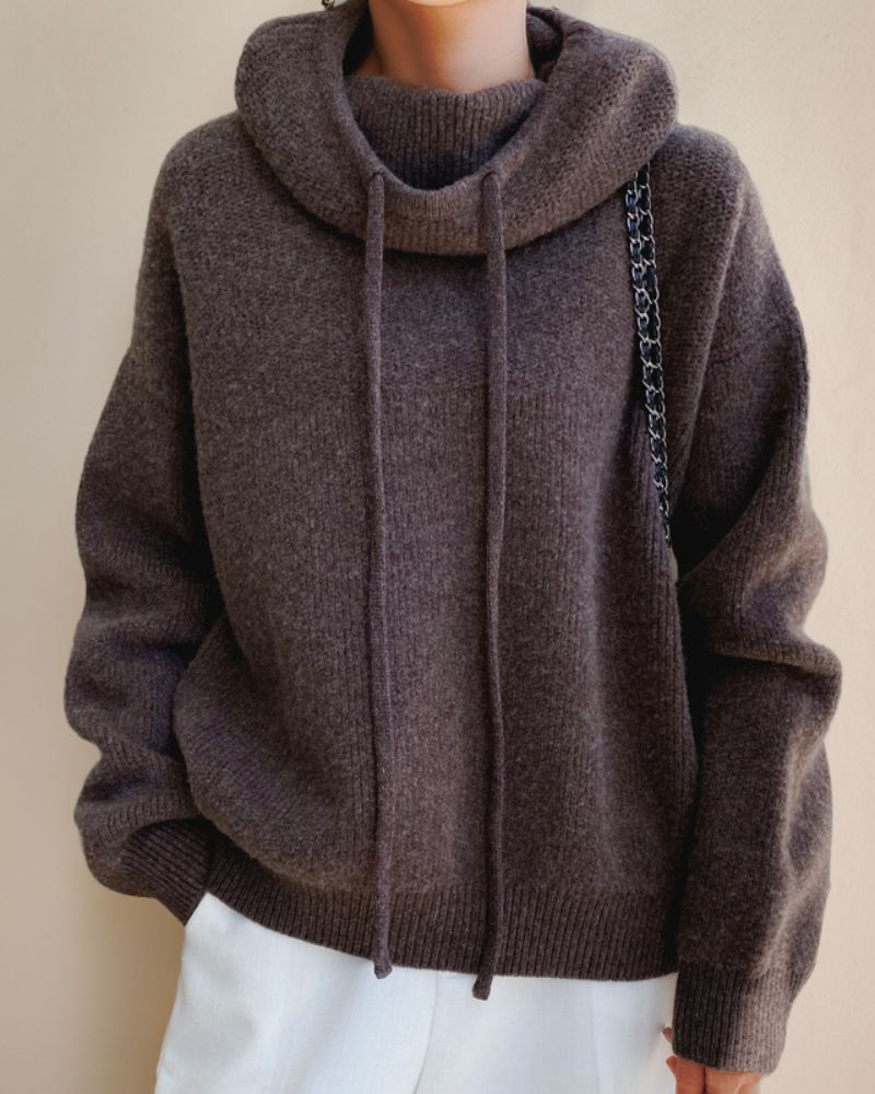 Lune London | Merino Wool Troll Neck Sweater